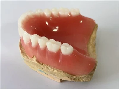 Dentadura de acrílica completa dental de alta qualidade